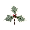 Plastic Artificial Christmas Leaf FIND-G083-01B-2