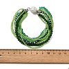 Glass Seed Beads Multi-strand Bracelets BJEW-H203-03S-01-3