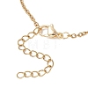 Adjustable 304 Stainless Steel Curb Chain Slider Bracelets BJEW-JB13290-5