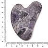 Natural Amethyst Gua Sha Boards G-O203-01-6