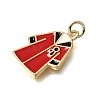 Alloy Enamel Pendants KK-CBAC91C-02G-A-3