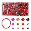 1000Pcs 3 Styles Glass Rondelle Beads GLAA-CJC0009-09B-1