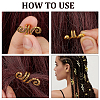 39Pcs Zinc Alloy Dreadlocks Beads FIND-PA0001-83-3