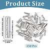 150Pcs Brass Aglets for Shoelaces KK-CY0001-14P-2