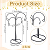 12Pcs Iron Jewelry Towers ODIS-WA0001-18-2