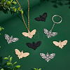 Unicraftale 30Pcs 3 Colors Alloy Pendants FIND-UN0001-85-2