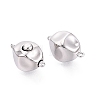 Brass Box Clasps KK-Q074-11P-2
