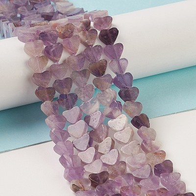Natural Amethyst Beads Strands G-M403-A13-1