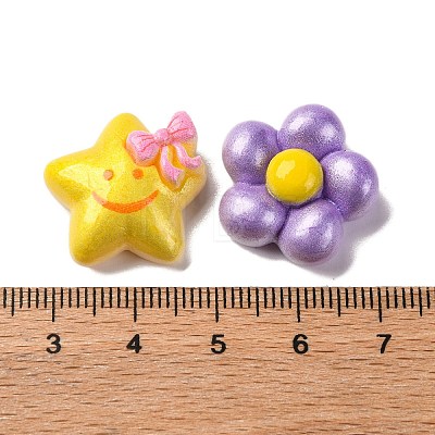 Resin Cabochons CRES-M002-18-1