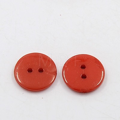 Acrylic Sewing Buttons BUTT-E084-C-04-1