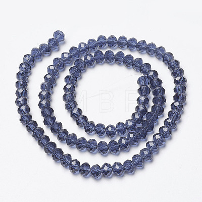 Glass Beads Strands EGLA-A034-T4mm-D12-1