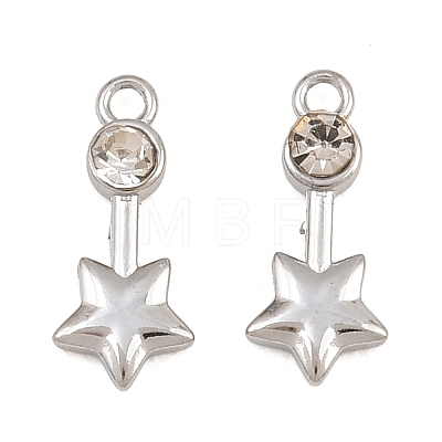 304 Stainless Steel Charms RB-CBABFDA-10P-1