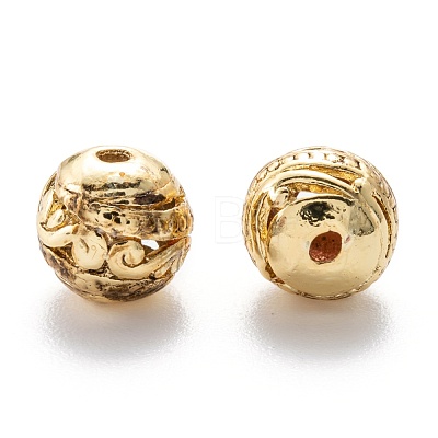 Alloy Hollow Beads PALLOY-P238-09G-RS-1