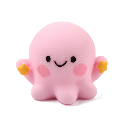 Sea Animals Opaque Resin Octopus with Star Figurine RE-CBA1AA1-03F-1
