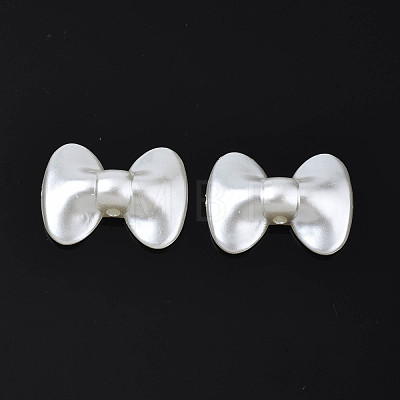ABS Plastic Imitation Pearl Beads OACR-Q182-09-1