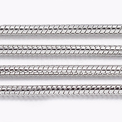 304 Stainless Steel Round Snake Chains CHS-K007-06A-1