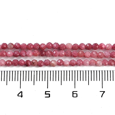 Natural Rhodonite Beads Strands G-P553-G06-01-1