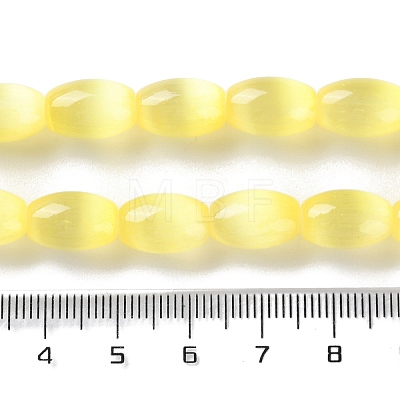 Macaron Color Natural Selenite Beads Strands X1-G-B102-A01-03-1
