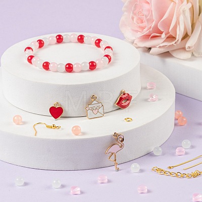 DIY Jewelry Set Making Kits for Valentine's Day DIY-LS0001-85-1