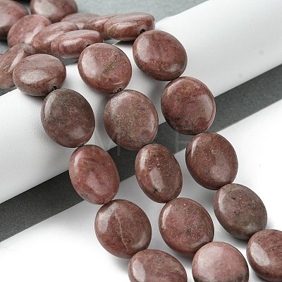 Natural Rhodonite Beads Strands G-K365-B07-03-1