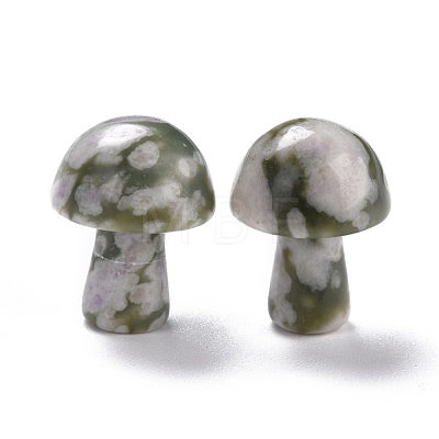 Natural Peace Jade Mushroom Gua Sha Stone G-L570-A10-1