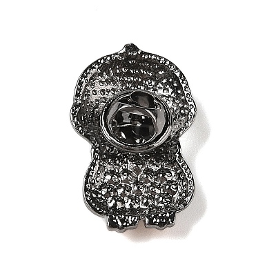 Zinc Alloy Rhinestone Brooches JEWB-E037-02B-06-1