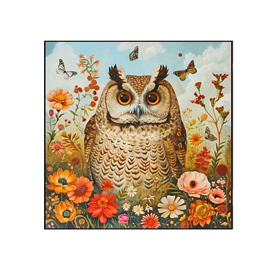 Owl DIY Diamond Painting Kit PW-WGA8247-01-1