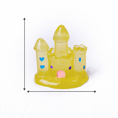 Resin Luminous Castle Mini Model LS-PW-WGC3917-03-1