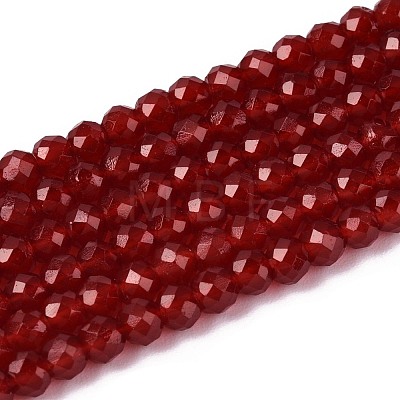 Imitation Jade Glass Beads Strands GLAA-T028-3mm-11A-1