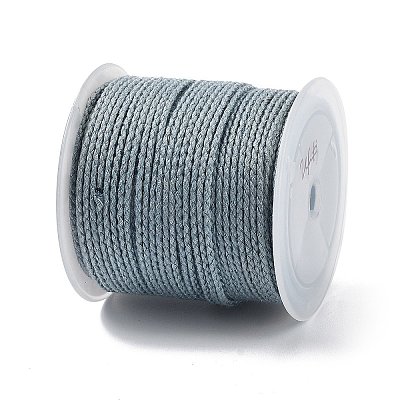 20M Polyester Braided Cord for Jewelry Making OCOR-G015-04A-27-1