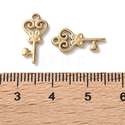 304 Stainless Steel Pendants STAS-L022-555G-1