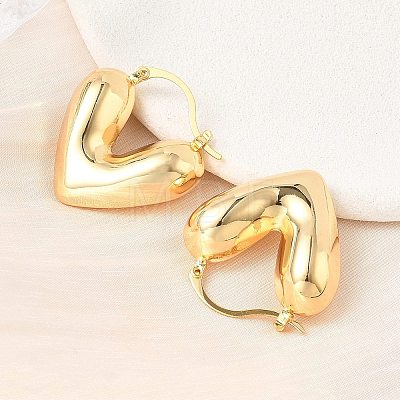 Brass Stud Earrings for Women KK-CBAD851-08G-1