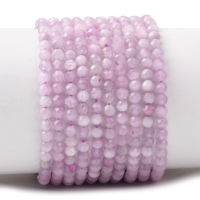 Natural Kunzite Beads Strands G-G259-D11-3mm-01-1