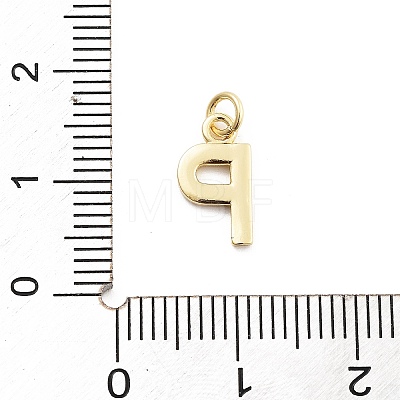 Rack Plating Brass Pendants KK-C065-02P-G-1