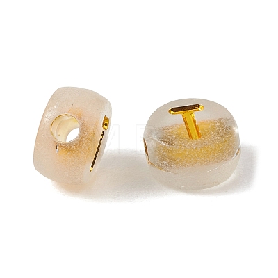 Luminous Transparent Acrylic Beads OACR-P037-01B-T-1