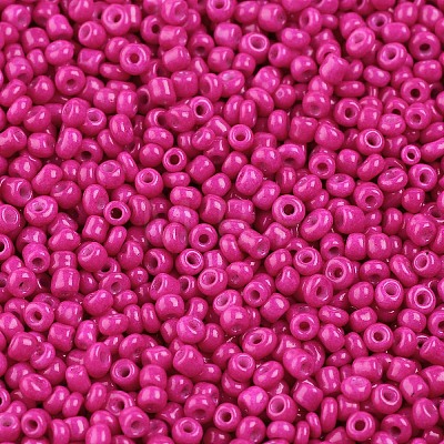 Baking Paint Glass Seed Beads SEED-S001-K24-1