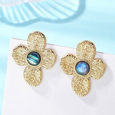 304 Stainless Steel Stud Earrings EJEW-JE06951-02-1