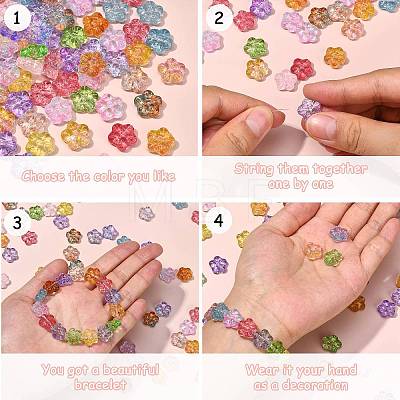 100Pcs Handmade Lampwork Beads LAMP-CJ0001-39-1