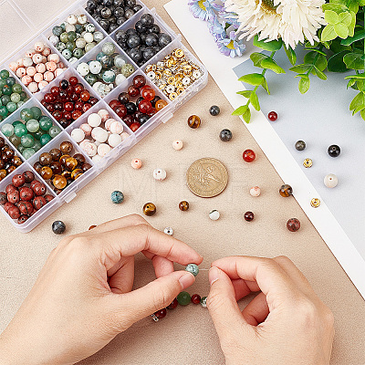   DIY Beads Jewelry Making Finding Kit DIY-PH0017-46-1