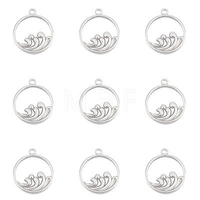 Unicraftale 10Pcs 304 Stainless Steel Pendants STAS-UN0041-64-1