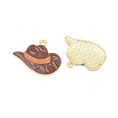 West Cowboy Theme Alloy Enamel Pendants ENAM-L056-01F-01-1