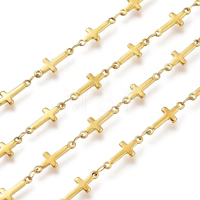 304 Stainless Steel Cross Link Chains CHS-M003-08G-1