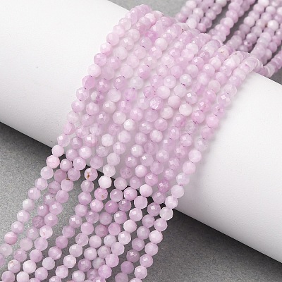 Natural Kunzite Beads Strands G-G259-D11-3mm-01-1