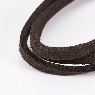 Flat Faux Suede Cord LW-WH0003-01E-1