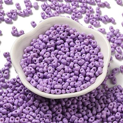 Baking Paint Glass Seed Beads SEED-K009-01A-11-1