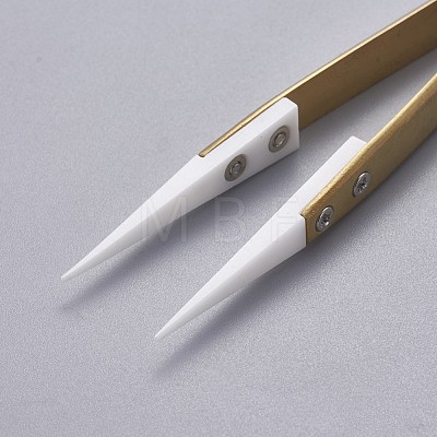 Stainless Steel Beading Tweezers TOOL-F006-08A-1