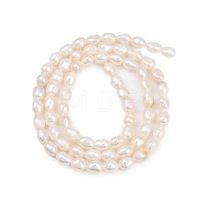 Natural Cultured Freshwater Pearl Beads Strands PEAR-P064-20G-03A-1