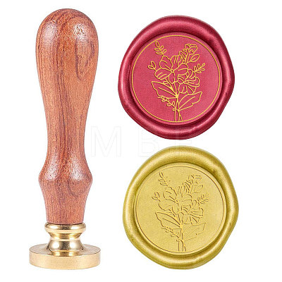 Wax Seal Stamp Set AJEW-WH0131-479-1