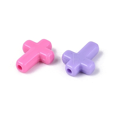Opaque Plastic Beads KY-N025-17-1