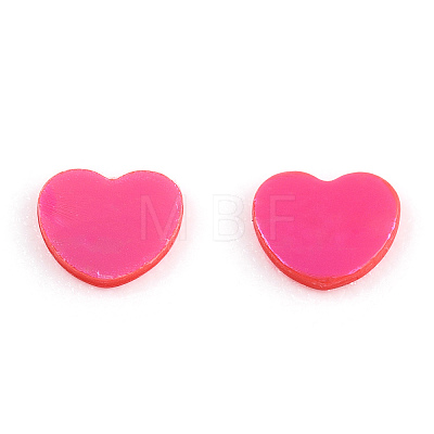 Heart AB Color Plated Ornament Accessories PVC-T021-11D-01-1
